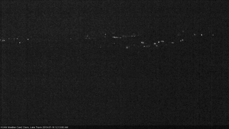 Lake Travis webcam, July 15, 2019 11:15 PM CT