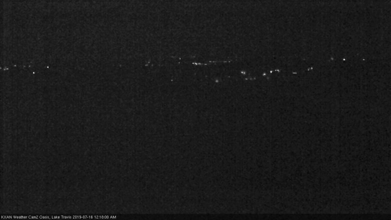 Lake Travis webcam, July 15, 2019 11:20 PM CT