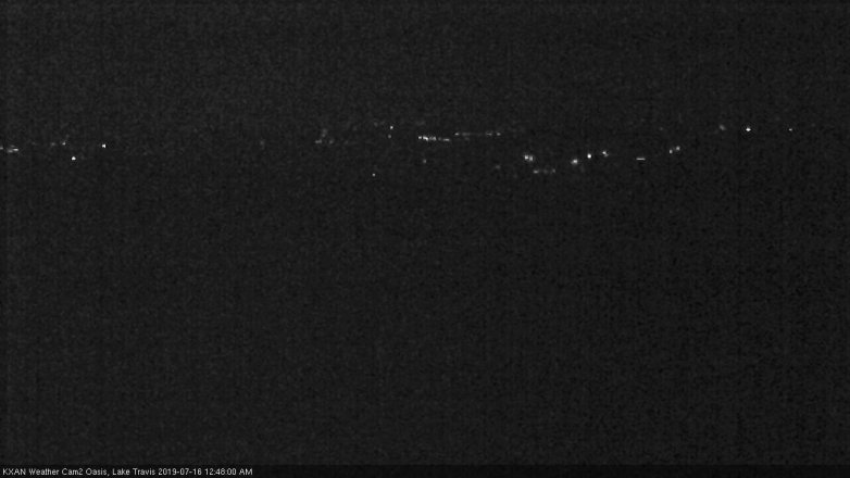 Lake Travis webcam, July 15, 2019 11:50 PM CT