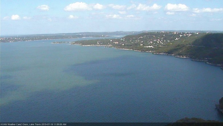 Lake Travis webcam, July 16, 2019 10:10 AM CT