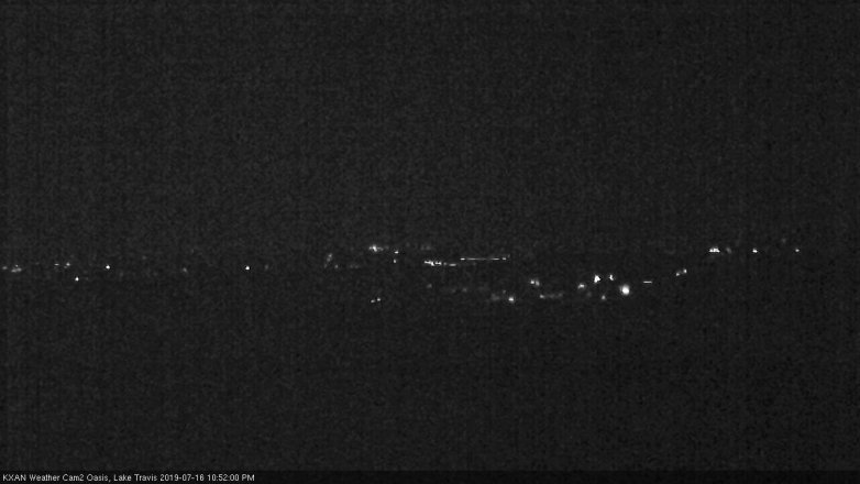 Lake Travis webcam, July 16, 2019 9:55 PM CT
