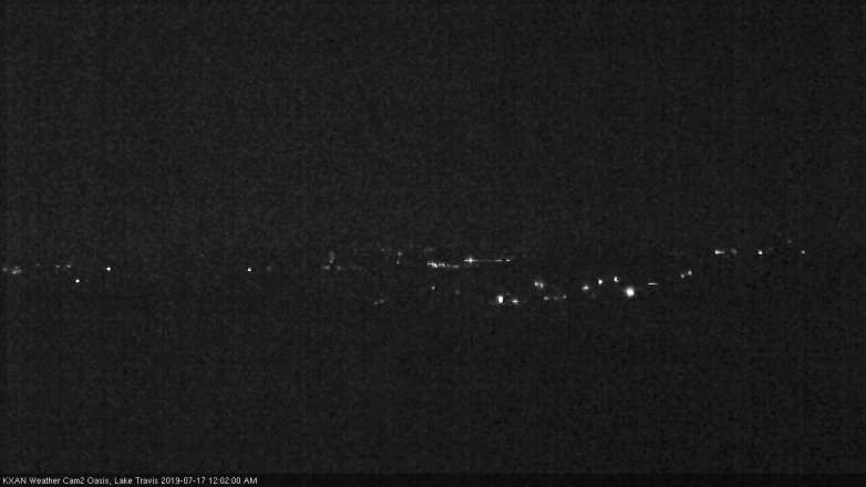Lake Travis webcam, July 16, 2019 11:05 PM CT