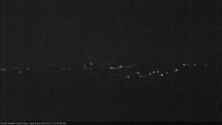 Lake Travis webcam, July 16, 2019 11:40 PM CT