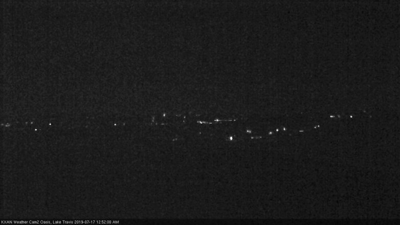 Lake Travis webcam, July 16, 2019 11:55 PM CT