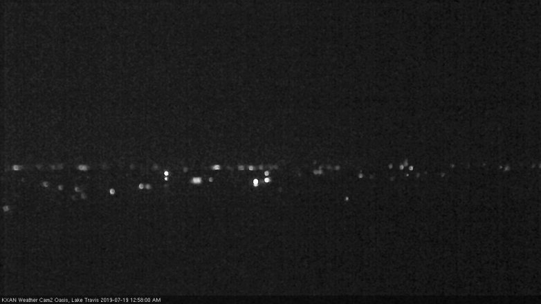 Lake Travis webcam, July 18, 2019 12:00 AM CT
