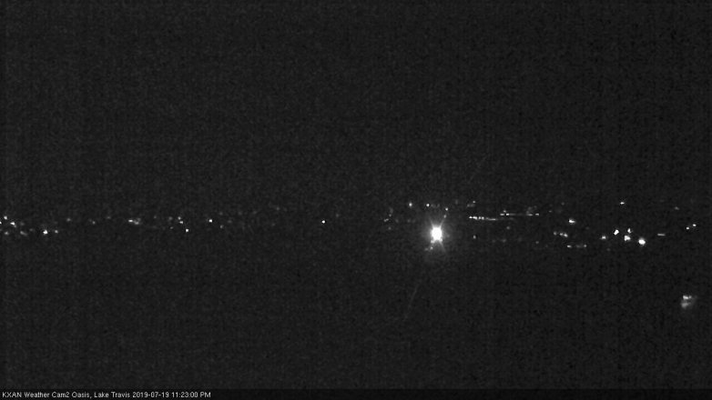 Lake Travis webcam, July 19, 2019 10:25 PM CT