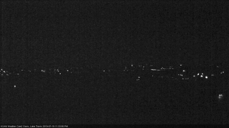 Lake Travis webcam, July 19, 2019 10:35 PM CT