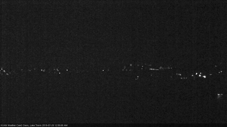 Lake Travis webcam, July 19, 2019 12:00 AM CT