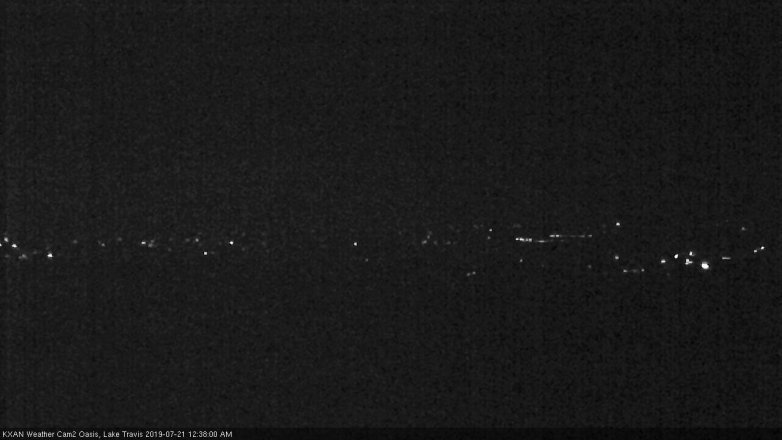 Lake Travis webcam, July 20, 2019 11:40 PM CT