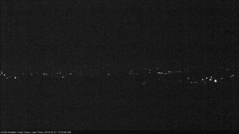 Lake Travis webcam, July 20, 2019 11:55 PM CT
