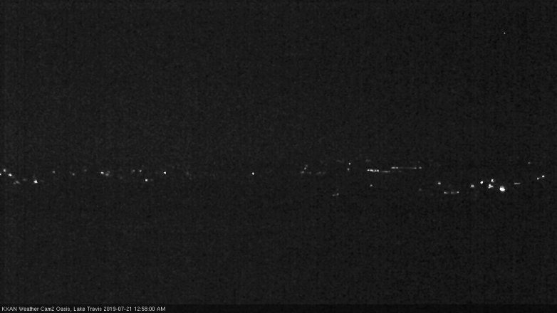 Lake Travis webcam, July 20, 2019 12:00 AM CT