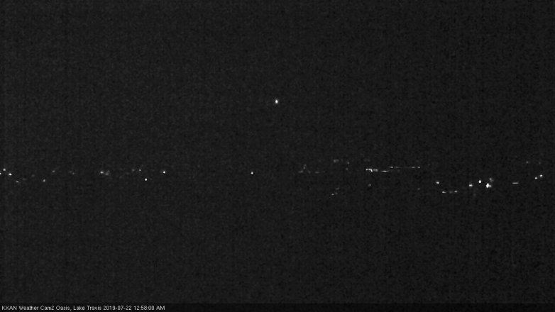 Lake Travis webcam, July 21, 2019 12:00 AM CT