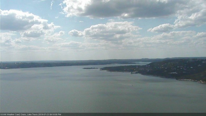 Lake Travis webcam, July 23, 2019 3:20 PM CT