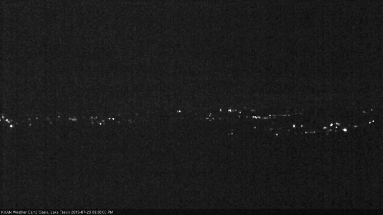 Lake Travis webcam, July 23, 2019 8:40 PM CT