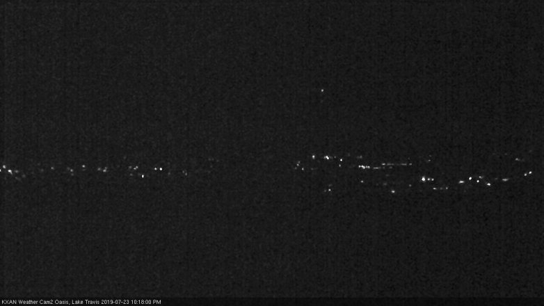 Lake Travis webcam, July 23, 2019 9:20 PM CT