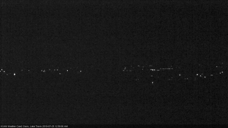 Lake Travis webcam, July 24, 2019 12:00 AM CT