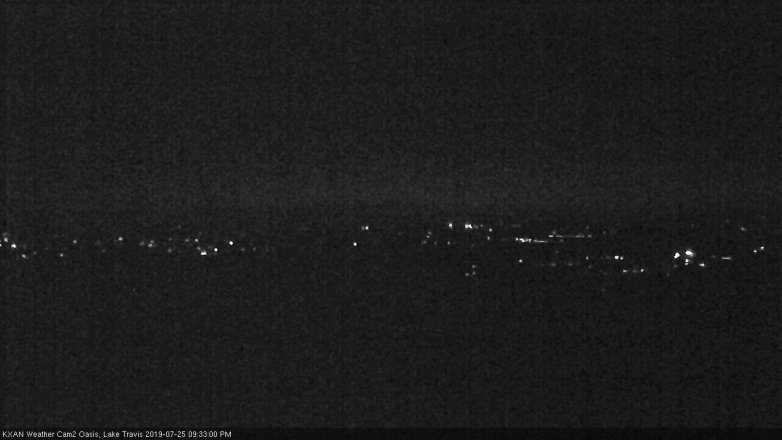 Lake Travis webcam, July 25, 2019 8:35 PM CT