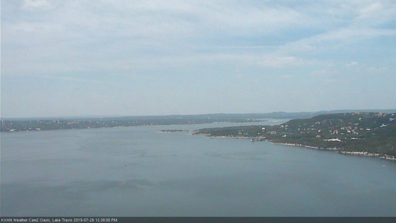 Lake Travis webcam, July 26, 2019 11:40 AM CT