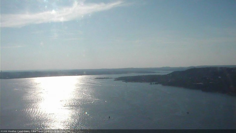 Lake Travis webcam, July 26, 2019 5:15 PM CT