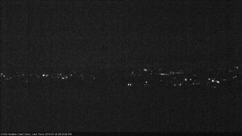 Lake Travis webcam, July 26, 2019 8:35 PM CT