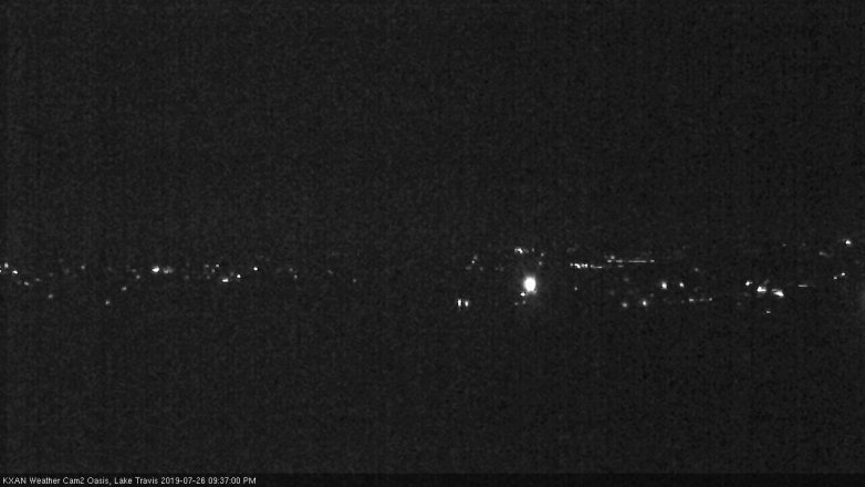 Lake Travis webcam, July 26, 2019 8:40 PM CT
