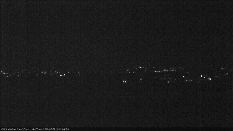 Lake Travis webcam, July 26, 2019 9:35 PM CT