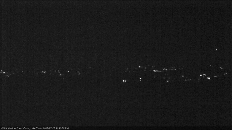 Lake Travis webcam, July 26, 2019 10:15 PM CT