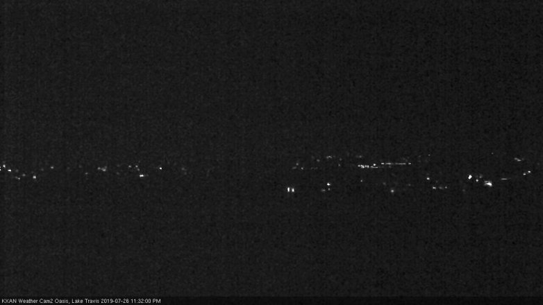Lake Travis webcam, July 26, 2019 10:35 PM CT