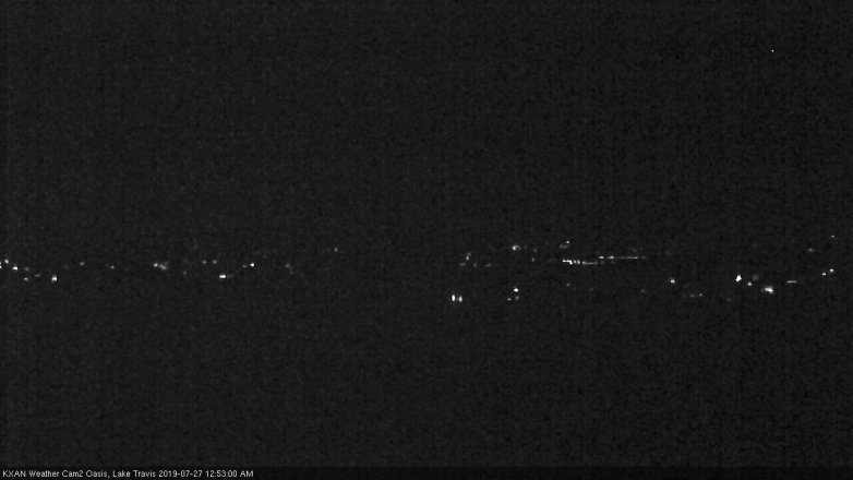 Lake Travis webcam, July 26, 2019 11:55 PM CT