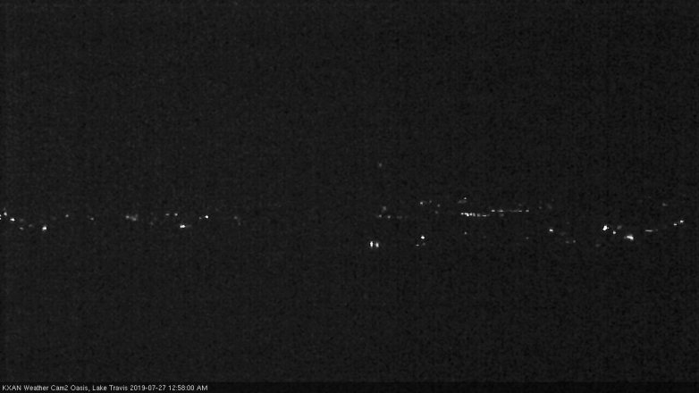 Lake Travis webcam, July 26, 2019 12:00 AM CT