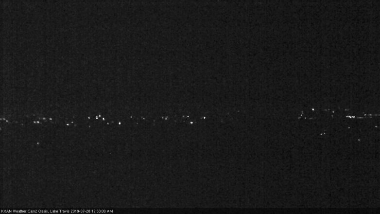 Lake Travis webcam, July 27, 2019 11:55 PM CT