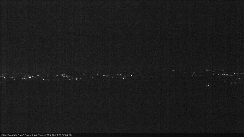 Lake Travis webcam, July 28, 2019 8:35 PM CT