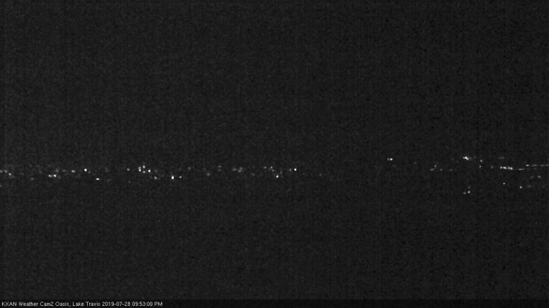 Lake Travis webcam, July 28, 2019 8:55 PM CT