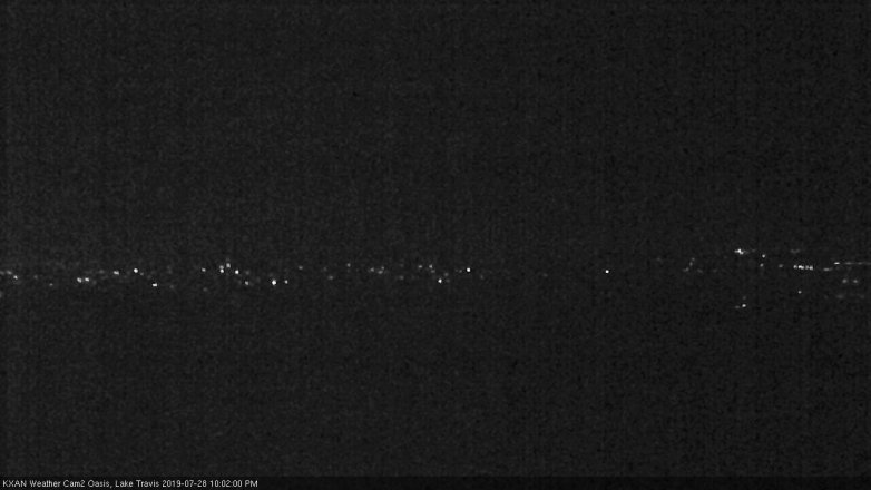 Lake Travis webcam, July 28, 2019 9:05 PM CT