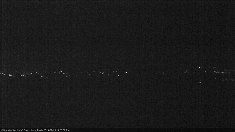 Lake Travis webcam, July 28, 2019 10:25 PM CT