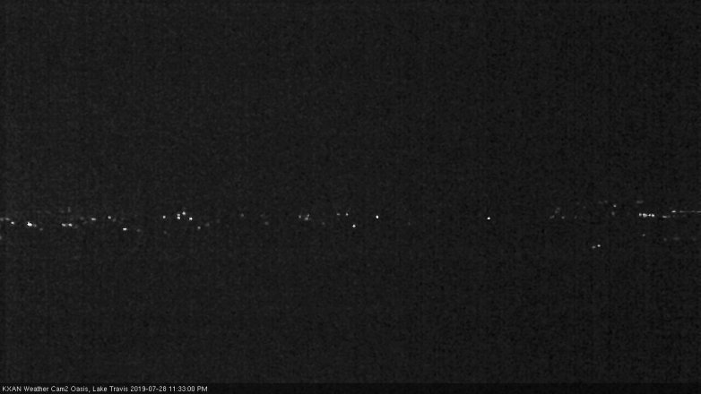 Lake Travis webcam, July 28, 2019 10:35 PM CT
