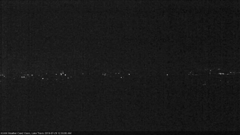 Lake Travis webcam, July 28, 2019 11:35 PM CT