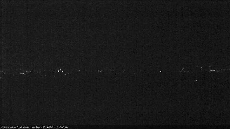 Lake Travis webcam, July 28, 2019 11:40 PM CT