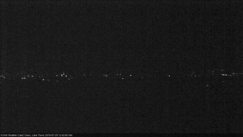Lake Travis webcam, July 28, 2019 11:45 PM CT