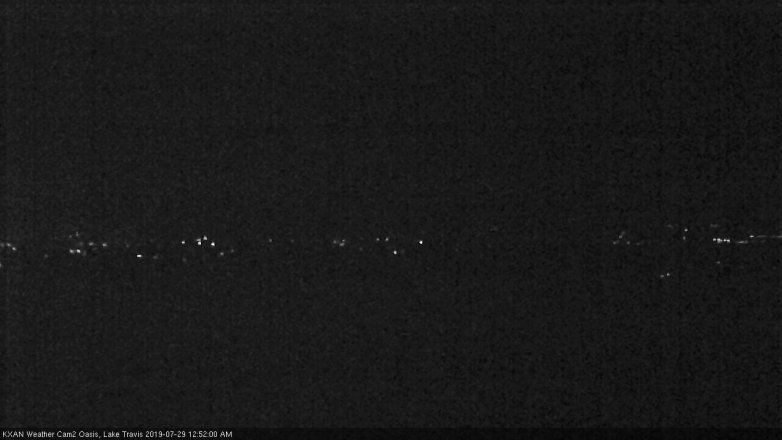 Lake Travis webcam, July 28, 2019 11:55 PM CT
