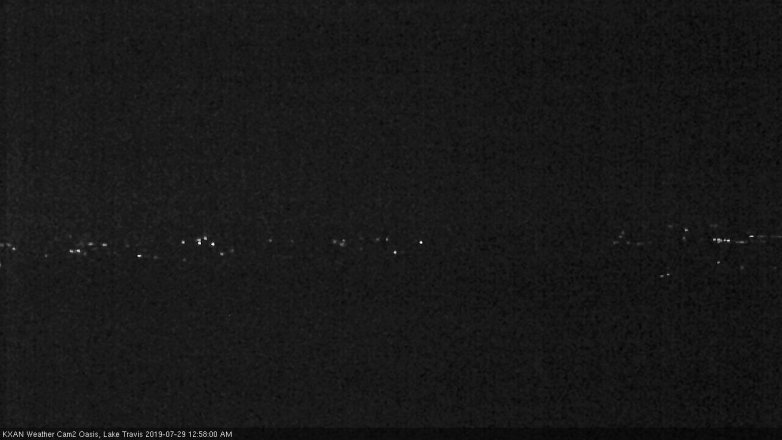 Lake Travis webcam, July 28, 2019 12:00 AM CT