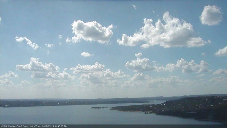 Lake Travis webcam, July 29, 2019 3:45 PM CT
