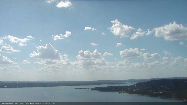 Lake Travis webcam, July 29, 2019 3:50 PM CT