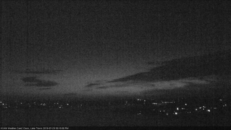Lake Travis webcam, July 29, 2019 8:20 PM CT