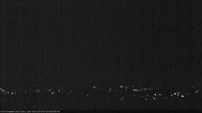 Lake Travis webcam, July 29, 2019 8:55 PM CT