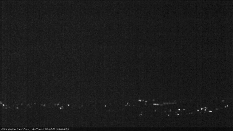 Lake Travis webcam, July 29, 2019 9:10 PM CT