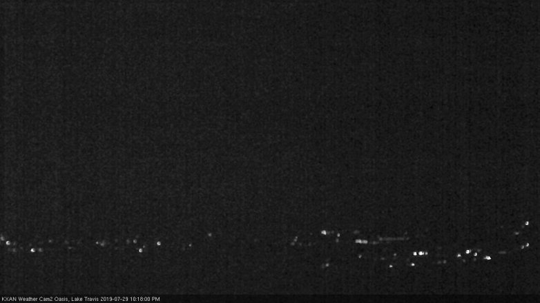 Lake Travis webcam, July 29, 2019 9:20 PM CT