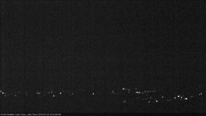 Lake Travis webcam, July 29, 2019 9:35 PM CT
