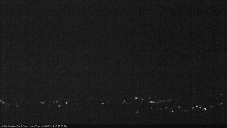 Lake Travis webcam, July 29, 2019 9:55 PM CT