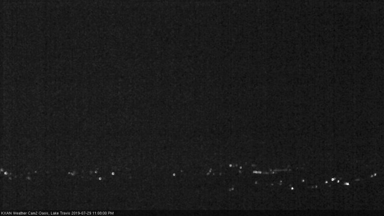 Lake Travis webcam, July 29, 2019 10:10 PM CT